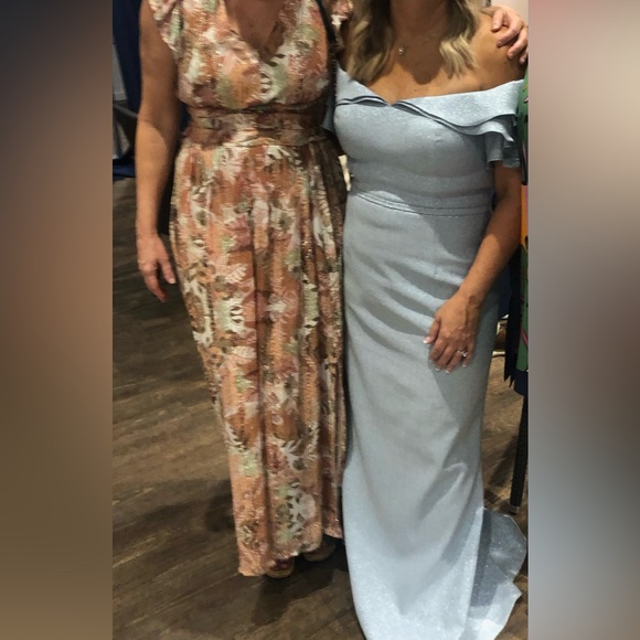 Teri Jon formal. Size 12 Light blue. Gorgeous dress. - Picture 2 of 2